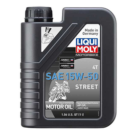 Motorbike 4T SAE 15W-50 Street 1L (CASE OF 6) LM20058