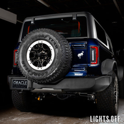 ORACLE LIGHTING FLUSH STYLE (LENSLESS) LED TAIL LIGHTS FOR 2021-2023 FORD BRONCO