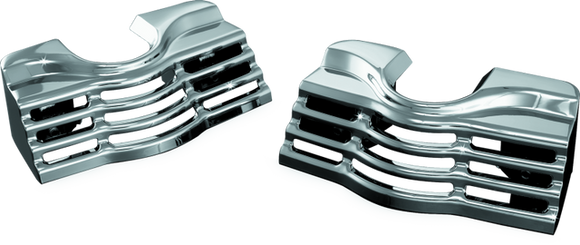 Kuryakyn Slotted Head Bolt Covers Chrome