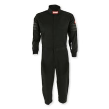 RACEQUIP SFI-1 JR SUIT BLACK TRIM KSML