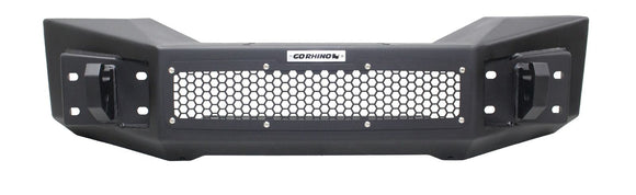 GO RHINO ROCKLINE FRONT STUBBY BUMPER: 2007–2020 JEEP WRANGLER