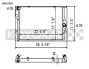 KOYORAD ALUMINUM RADIATOR: 2008–2013 BMW M3-2