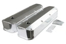 Mr. Gasket Fabricated Aluminum Valve Covers - Silver Finish 1964-1991 Chrysler 273-360 Small Block except Magnum-1