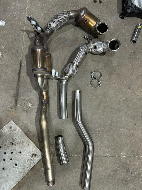 2022+ MK8 Golf R / 8Y S3 2.0T Catless downpipe V1