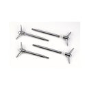Mr. Gasket Valve Cover Y Wing Bolts - Chrome Plated - 4 pack-1