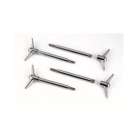 Mr. Gasket Valve Cover Y Wing Bolts - Chrome Plated - 4 pack