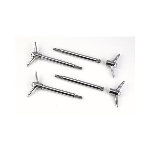 Mr. Gasket Valve Cover Y Wing Bolts - Chrome Plated - 4 pack