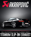 Akrapovič 06-09 Porsche 911 Turbo Slip-On Line (Titanium) w/ Titanium Tips-3