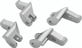 Kuryakyn Floorboard Relocator Brackets 17 and Up Touring Chrome
