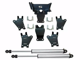 Superlift 17-24 Ford F450/F550 Super Duty 4WD Dual Steering Stabilizer Kit w/Radflo Cylinders