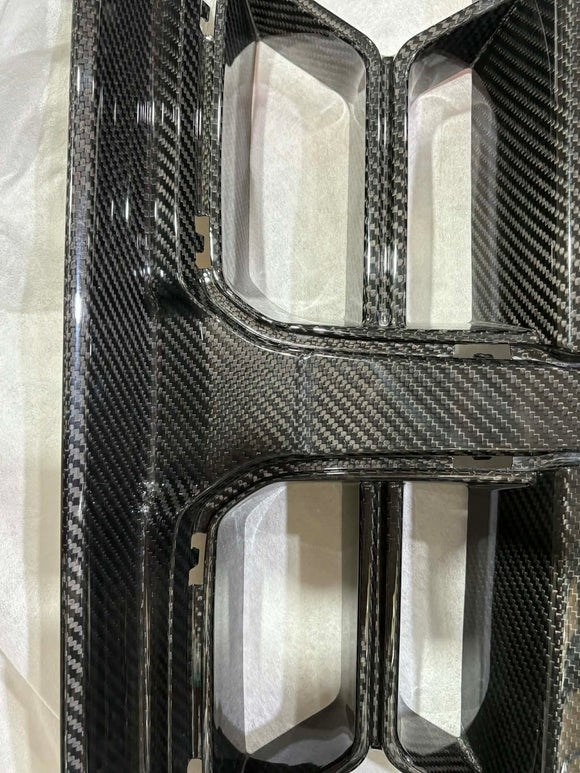 Dry Carbon Fiber Front Kidney Grille for BMW G80 M3 & G82 / G83 M4 2021-2026 Without ACC