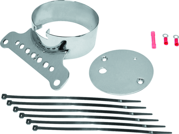 Bikers Choice 95-05 XL FXR Chrome Single Guage Mount Replaces H-D 67053-95