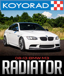 KOYORAD ALUMINUM RADIATOR: 2008–2013 BMW M3-3