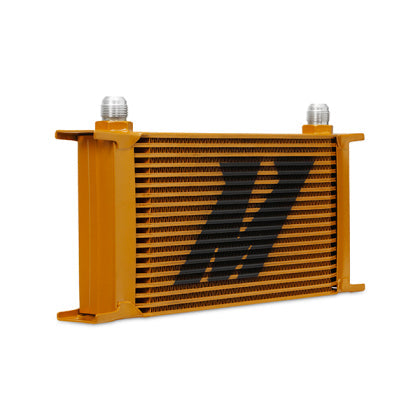 Mishimoto Universal 19 Row Oil Cooler - Gold - 0