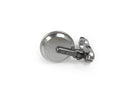 CRG Blindsight Folding 2 in. Round Bar-End Mirror - Silver-1
