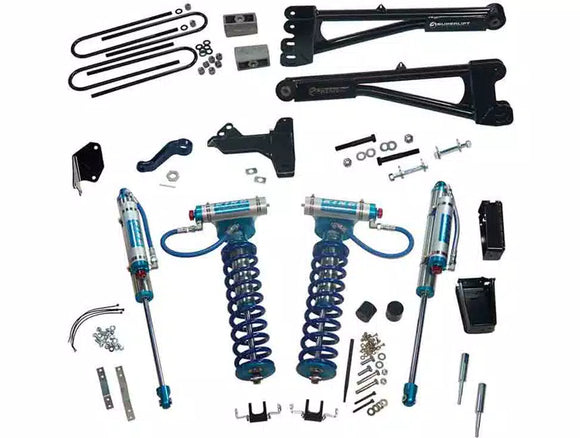 Superlift 05-07 Ford F-250/F-350 SD 4WD 6in Lift Kit w/Repl Radius Arms & King Coilovers Rear Shocks