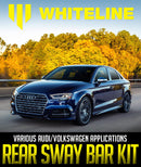 WHITELINE REAR SWAY BAR KIT: VARIOUS MQB AUDI/VOLKSWAGEN APPLICATIONS-2
