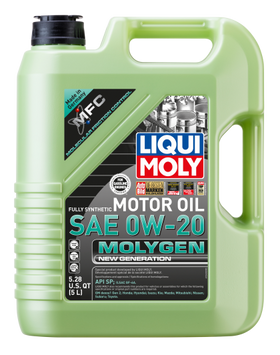 LIQUI MOLY 5L Molygen New Generation Motor Oil SAE 0W20 LM20438