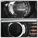 Spyder Auto Signature Projector Headlights LED DRL Black BMW E92 3 Series 2008-2010-9