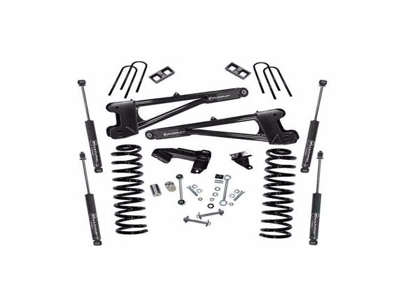 Superlift 08-10 Ford F-250/F-350 SuperDuty 4WD 4in Lift Kit w/ Repl Radius Arms & Superlift Shocks