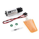 DeatschWerks 340lph DW300C Compact Fuel Pump w/ 04+ Lotus Elise/Exige Set Up Kit (w/ Mounting Clips)-1
