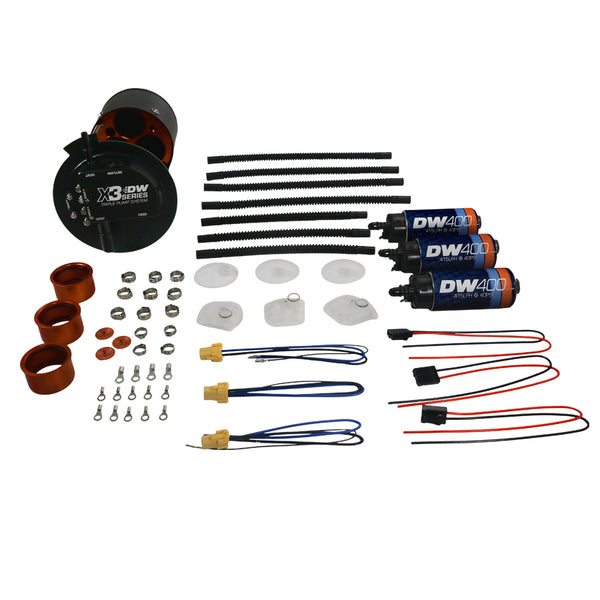 X3 Series Fuel Pump Module with triple DW400 fuel pumps for 2015+ Ford F-150 Coyote