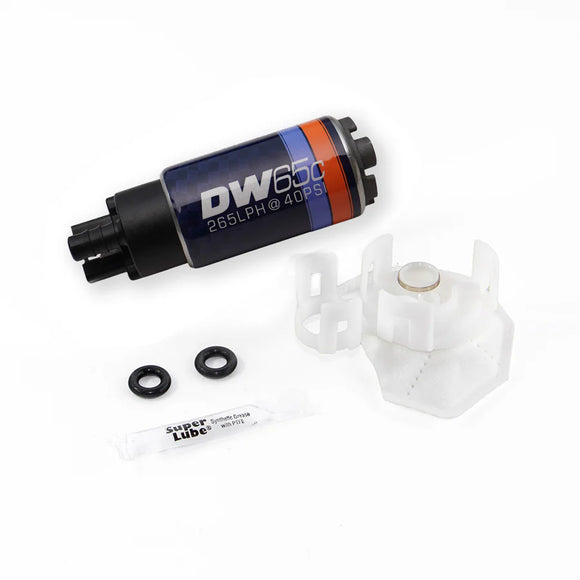 Deatschwerks Mitsubishi Lancer Evolution X DW65c Compact In-Tank Fuel Pump W/ Install Kit [9-651-1026]