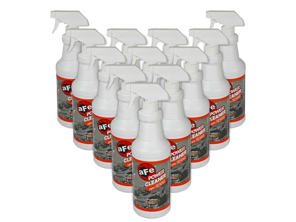 aFe MagnumFLOW Dry Air Filter Cleaner 32oz Spray Bottle (12-Pack)