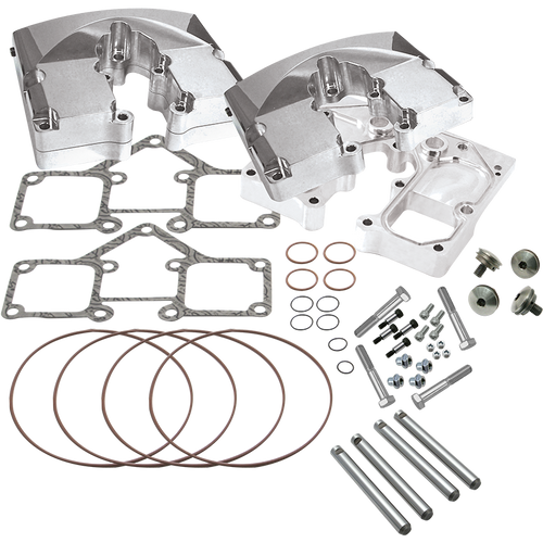 S&S Cycle 66-84 BT Rocker Box Kit - Polished