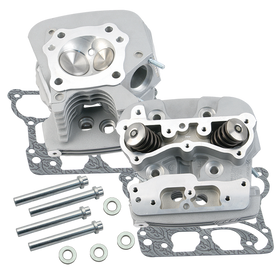 S&S Cycle 2006 Dyna Super Stock 91cc Cylinder Heads - Silver