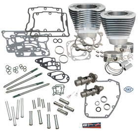 S&S Cycle 2007+ BT 106in Big Bore Hot Set Up Kit w/o Cylinder Heads