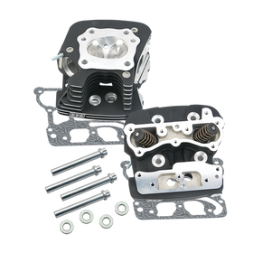 S&S Cycle 99-05 BT .585in RW Conical Steel/w/o Compression Release Head Kit - Black