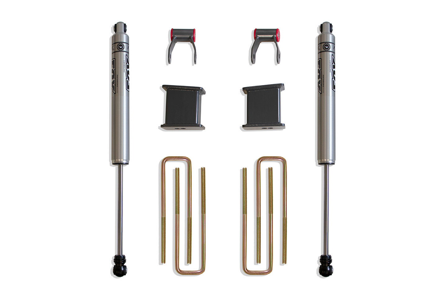 MaxTrac 07-16 GM C1500 2WD w/Cast Steel Susp. 4in Rear Lift Kit