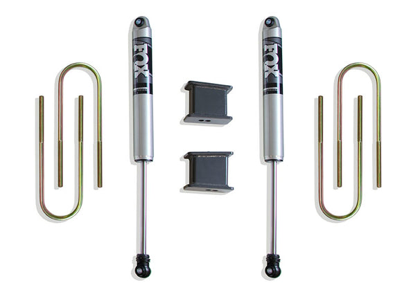 MaxTrac 02-08 Dodge RAM 1500 4in Rear Lift Box Kit w/ Fox Shocks