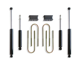Maxtrac 03-08 RAM 3500 2WD 2.5in Rear Lift Box Kit 4.125inx16.5in U-BOLTS - Dually Models/Shocks