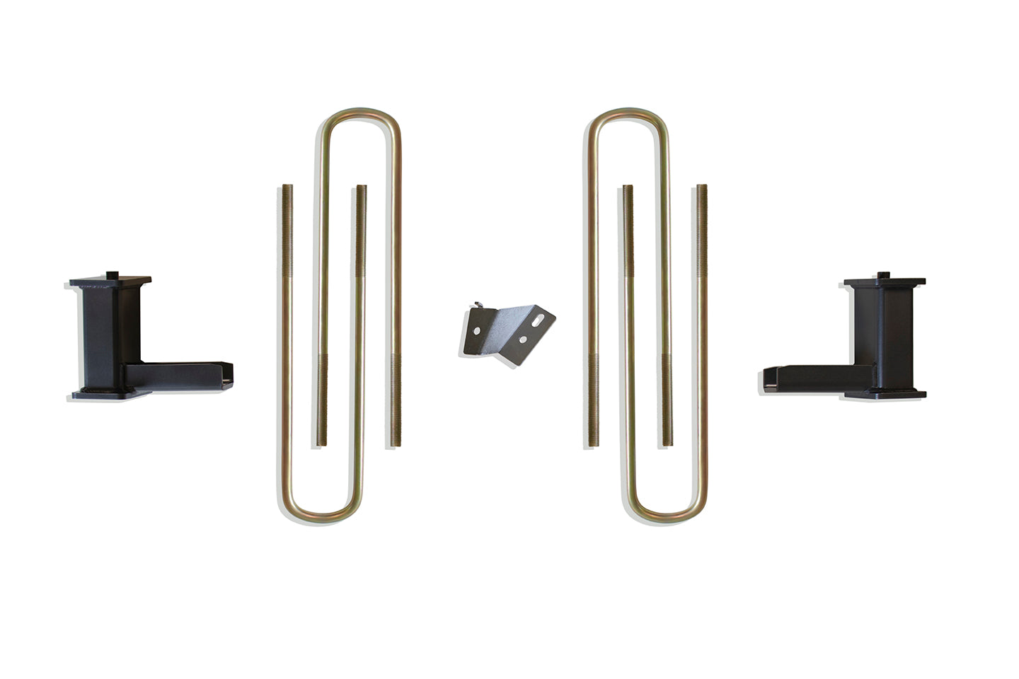 MaxTrac 17-19 Ford F-250/350 4WD Dually 2in Rear Block & U-Bolt Lift Kit