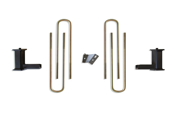 MaxTrac 17-19 Ford F-250/350 4WD Dually 2in Rear Block & U-Bolt Lift Kit