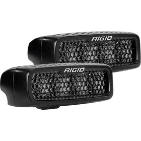 Rigid Industries SR-Q Series PRO Midnight Edition - Spot - Diffused - Pair