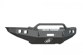 Road Armor 12-15 Toyota Tacoma Stealth Front Winch Bumper w/Pre-Runner Guard - Tex Blk
