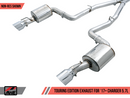 AWE Touring Edition Exhaust for 17+ Charger 5.7 - Non-Resonated - Chrome Silver Tips-6