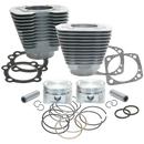 S&S Cycle 84-99 BT 88in 3 5/8in Big Bore Cylinder & Piston Kit - Natural-1