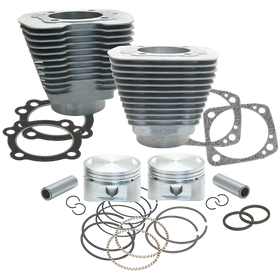 S&S Cycle 84-99 BT 88in 3 5/8in Big Bore Cylinder & Piston Kit - Natural