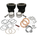 S&S Cycle 66-84 BT 96in 3-5/8in Big Bore Cylinder & Piston Kit For S&S SH96 Engines - Gloss Black-1