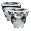 S&S Cycle 84-99 BT 4-1/8in Bore Cylinder Set For 117in V-Series Engines - Natural-1