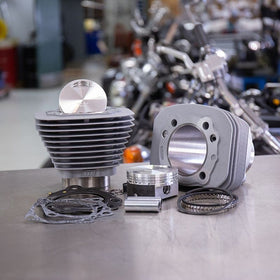 S&S Cycle 86-21 Sportster Models 1250cc Conversion Kit - Silver