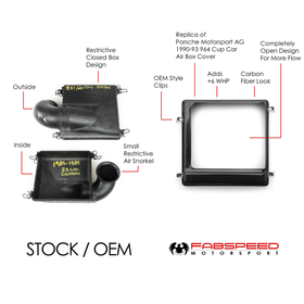 Fabspeed Porsche 911 Carrera 3.2 CUP High Performance Airbox Cover (1984-1989) - 0