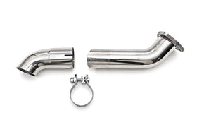 Fabspeed Porsche 911 Carrera Muffler Bypass Pipe with Adjustable Turndown (1976-1989) - 0