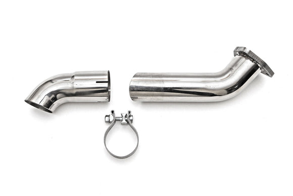 Fabspeed Porsche 911 Carrera Muffler Bypass Pipe with Adjustable Turndown (1976-1989)