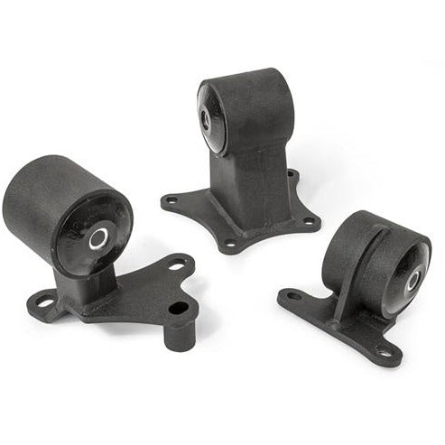 Innovative 90-93 Accord F-Series Black Steel Mounts 75A Bushings (Auto to Manual)