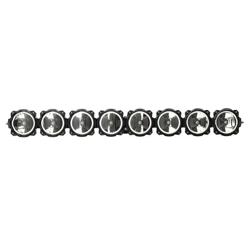 KC HiLiTES Universal 50in. Pro6 Gravity LED 8-Light 160w Combo Beam Light Bar (No Mount)